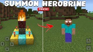 How to Summon Herobrine in Minecraft Pocket Edition (2024)