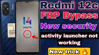 Redmi 12c Frp Bypass | New Solution 2025 | Redmi 12c Google Account Bypass Without PC Android 14 ||