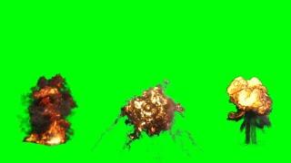 Top 8 Explosion VFX Green Screen Overlay Stock Footage HD