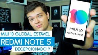 LANÇOU ! MIUI10 Global Estavel PT BR Redmi Note 5 | L Tech