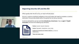 E-commerce Webinar Trilogy Part 2: Customs implications for e-commerce retailers