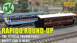 Rapido Round-Up: Wisbech & Upwell Bogie Tramcar, Titfield Thunderbolt Buffet Car & L&Y Gunpowder Van