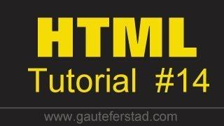 HTML Tutorial 14 Aligning an image within the text