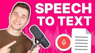 How to Convert Speech to Text (Automatically)