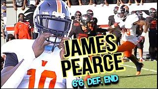  Kid is FEROCIOUS !! James Pearce | 6'6 Defensive End | Vance High (Charlotte , NC) Only a JUNIOR
