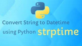Convert a String to Datetime with Python #pythonprogramming