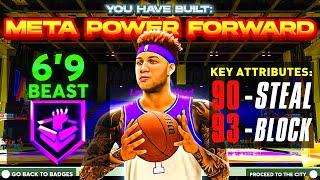 THE #1 META PRO AM POWER FORWARD BUILD IN NBA 2K23!