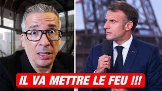 Interview SURRÉALISTE de Macron, il va finir par enflammer la France !!!