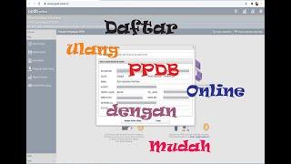 Daftar Ulang PPDB Online dengan Mudah