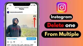 How To Delete/Remove One Picture From Multiple Instagram Post | Delete One From Multiple Photos