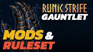 RUNIC STRIFE GAUNTLET Zone Modifiers and Ruleset Info!