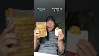 McDonald’s vs Walmart Hash-Browns 