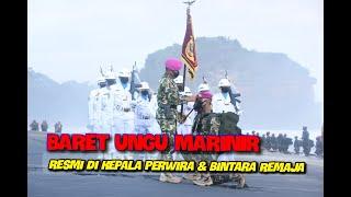 MENGHARUKAN....TRADISI PEMBARETAN PRAJURIT MUDA MARINIR