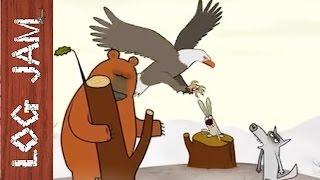 The Eagle - funny cartoons || Log Jam series