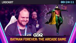 Batman Forever: The Arcade Game by LRock617  in 24:11-  Awesome Games Done Quick 2025