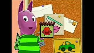 Blue's clues and Austin the kangaroo drawing 3 clues Anatomy