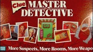 Ep. 191: Clue Master Detective Game Review (Parker Brothers 1988) + How To Play