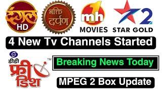 DD Free Dish 4 New Tv Channels Started FTA @DthTech