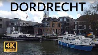 Charming Streets of Dordrecht, Netherland | 4K Walking Video