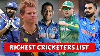 Top 20 Richest Cricketer in The World 2023