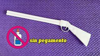 Origami Armas | Como Hacer Pistolas De Papel Sin Pegamento