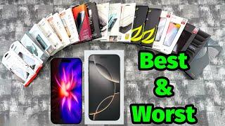 Best And Worst Screen Protectors For Apple iPhone 16 Pro Max