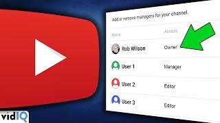 How to Add Editors & Managers to Your YouTube Channel