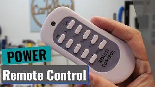 How To Set Up A Remote Control Smart Socket - Workshop or Home