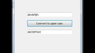 Convert string from lower case to upper case in C#