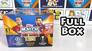 Match Attax 101 2019/20 Full Box Opening | All 100 Clubs & Guaranteed Limited Edition | 50 Packs