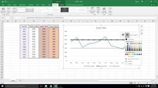 Control chart - excel 2016 - video 42