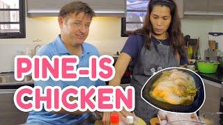 PINE-IS CHICKEN | PokLee Cooking