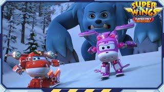 [SUPERWINGS7] Himalayan Yeti Yikes | Superwings Superpet Adventures | S7 EP11 | Super Wings