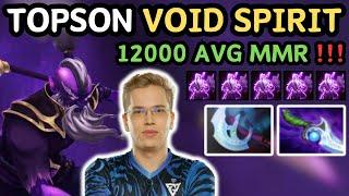  7.37b TOPSON VOID SPIRIT Midlane Highlights  EZ Game Master Tier - Dota 2