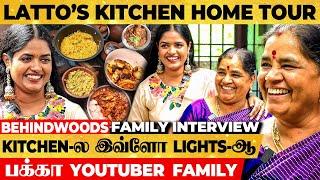 Latto's Kitchen வீட்டு சமையல் அறை... இப்படி தான் Daily சமைப்போம்  Jolly & Fun Home Tour Interview