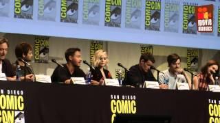 Pride and Prejudice and Zombies full panel SDCC 2015 Matt Smith Lily James