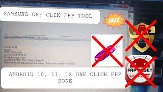 SAMSUNG ONE CLICK FRP TOOL / SAMSUNG FRP ENABLE ADB TOOL 2022