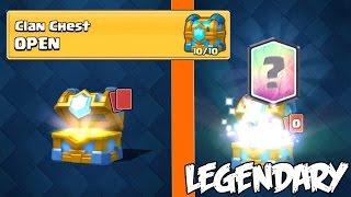 PASTI DAPAT LEGENDARY CARD JIKA BUKA CLAN CHEST LEVEL 10 ? - Clash Royale Indonesia