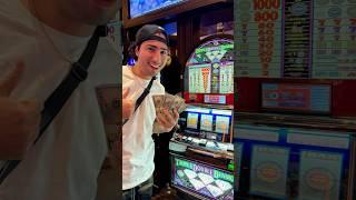 I WON $24,000 ON MY FIRST SPIN! #slots #casino #lasvegas