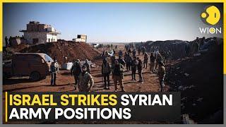 Israel Strikes Syrian Army Positions Near Aleppo | World News | WION