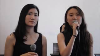 Siyan Liu and Danni Wang at AAIFF16 Opening Press Conference