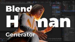 Human Generator Blender Add-On [4.0 Update]