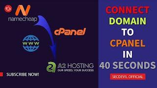 How to connect Namecheap Domain Name to A2Hosting cPanel in 40 seconds? | Full Tutorial 100% working