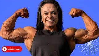 Barbara Moojen The Most Vascular Bodybuilder in the World | fbb warriors