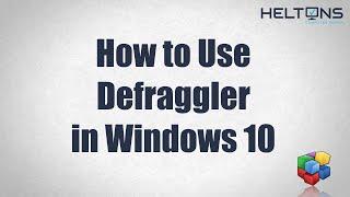 How to Use Defraggler (Defrag HDD) in Widnows 10