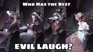 [Identity V] Which Hunter Has the Best Evil Laugh?