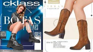 CKLASS  CATALOGO  BOTAS   OTOÑO  INVIERNO  2024