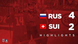 МЧМ 2022. Россия - Швейцария. Первая победа России на турнире, Мичков снова забил