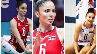 Klara Perić - The Most Beautiful Creative Playmaker in The World | Croatia Volleyball Players