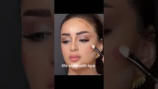 Beautiful ful face makeup Arabic bride makeup  looking gorgeous  #easy #eyemakeup #makeup